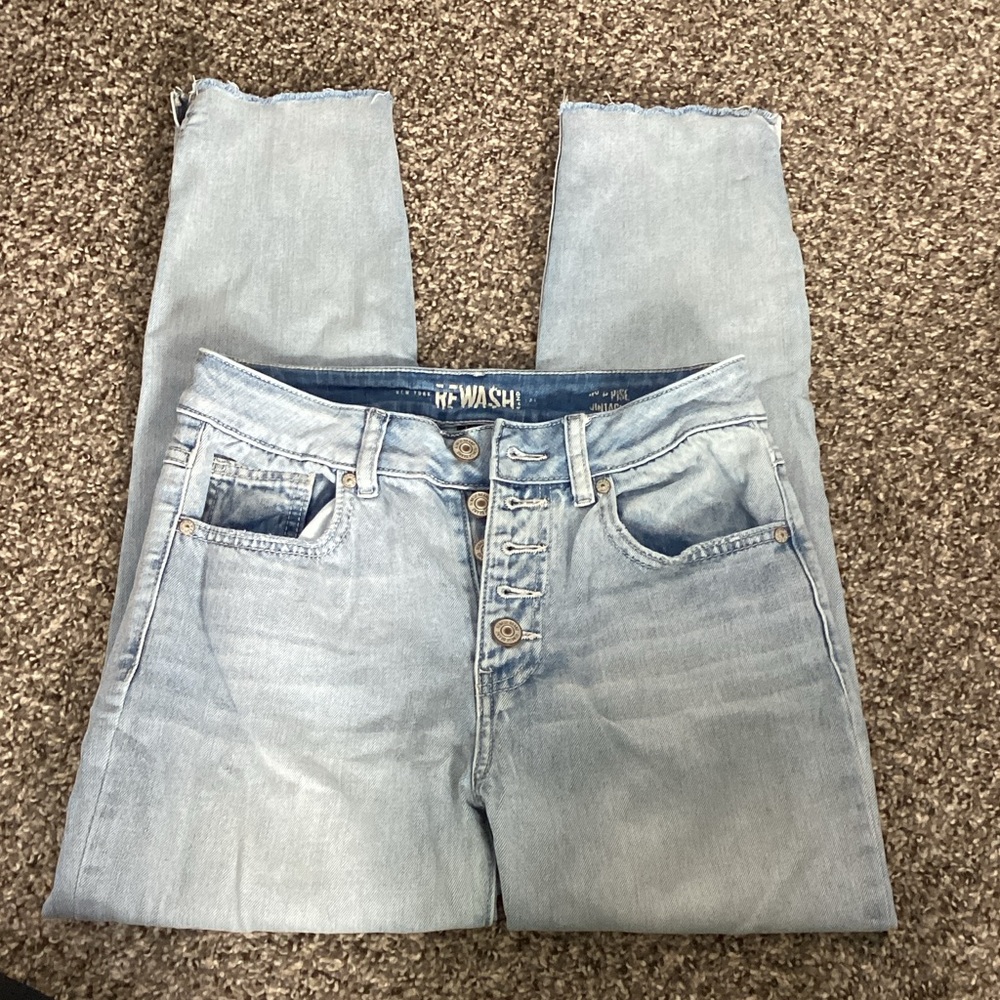 Rewash Light Blue High Rise Women's Jeans